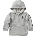Carhartt Kid's CA6273 Long-Sleeve Half-Zip Sweatshirt - Boys