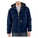 Carhartt Men's Big-Tall Quilted Flannel Lined Sandstone Active Jacket