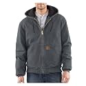 Carhartt Men's Big-Tall Quilted Flannel Lined Sandstone Active Jacket