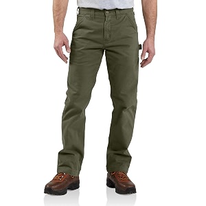 carhartt men39s washed duck work dungaree utility pant b11