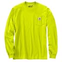 Carhartt Men39s Workwear Midweight Jersey Pocket Long-Sleeve