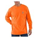 Carhartt Men39s Workwear Midweight Jersey Pocket Long-Sleeve