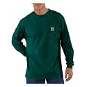 Carhartt Men39s Workwear Midweight Jersey Pocket Long-Sleeve