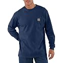 Carhartt Men39s Workwear Midweight Jersey Pocket Long-Sleeve