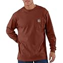 Carhartt Men39s Workwear Midweight Jersey Pocket Long-Sleeve