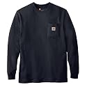Carhartt Men39s Workwear Midweight Jersey Pocket Long-Sleeve