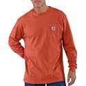 Carhartt Men39s Workwear Midweight Jersey Pocket Long-Sleeve