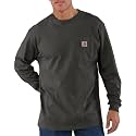 Carhartt Men39s Workwear Midweight Jersey Pocket Long-Sleeve