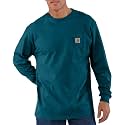 Carhartt Men39s Workwear Midweight Jersey Pocket Long-Sleeve
