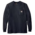 Carhartt Men39s Workwear Midweight Jersey Pocket Long-Sleeve