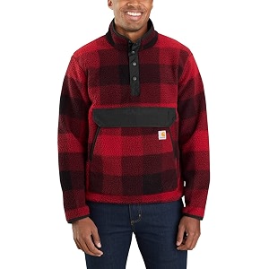 carhartt men39s relaxed fit fleece pullover