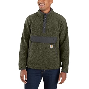 carhartt men39s relaxed fit fleece pullover