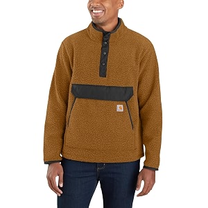 carhartt men39s relaxed fit fleece pullover