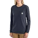 Carhartt Women's 103244 Women's WK126 Workwear Pocket Long Sleeve T-Shirt
