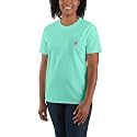 Carhartt Women's Iconic WK87 Pocket T-Shirt Closeout