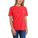 Carhartt Women's Iconic WK87 Pocket T-Shirt Closeout