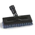 Sparta Swivel Scrub, Heavy Duty Scrubber with Dupont Tynex Bristle, Cleaning Essentials for Commercial and Home Use, 8", Blue, 1 Count