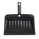 Carlisle FoodService Products Heavy Duty Dust Pan with Handle – Durable Plastic, 8 Inch Dust Pan for Home, Kitchen, and Commercial Use, Black