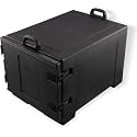 Carlisle FoodService Products Cateraide Insulated Sheet Pan Carrier, for Storage and Transport of Food, 7 Pan Capacity, 28.75" x 21" x 22.12", 1 Count, Black