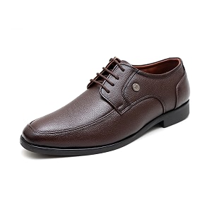 CARLOMAN Genuine Leather Formal Shoes for Men