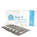 Carlson Key-E Suppositories, 30 IU (20 mg), Vitamin E Suppository, 12 Count