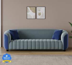 carlton london carlton london fabric 3 seater  sofa