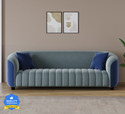 CARLTON LONDON Carlton London Fabric 3 Seater  Sofa