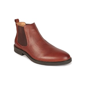 Carlton London Classic Slip-On Ankle Chelsea Boots
