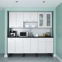 CARLTON LONDON Eden Engineered Wood Kitchen Cabinet