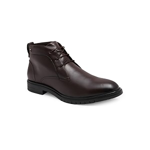 Carlton London Mens Chelsea Boots With Lace-Up