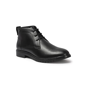 Carlton London Mens Chelsea Boots With Lace-Up