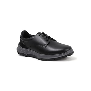 Carlton London Mens Lace-Up Leather Casual Shoe