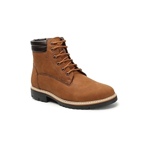 Carlton London Mens Premium Lace-Up Combat Boots