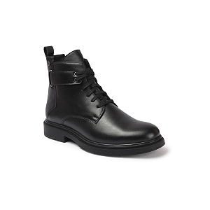 Carlton London Mens Regular comfortable Lace-Up Round