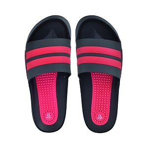 Carlton London Sports Mens Cl-f-m-202 Black-red Slipper