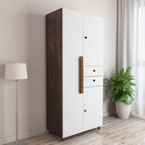 carlton london willy engineered wood 3 door wardrobe