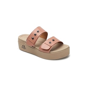 Carlton London womens Adjustable Double Strap Platform