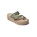 Carlton London women39s Adjustable Flatform Toe-Loop Sandals