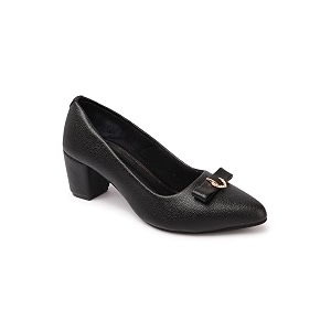 Carlton London Womens Block Heel Round Toe