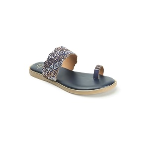 Carlton London Womens Cli-Wn-Cll-7946-A Flat Sandal