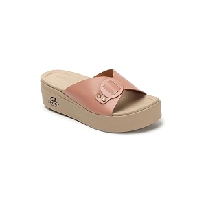 Carlton London womens Flatform Comfortable Slide Sandals