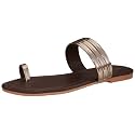Carlton London womens Grey Fashion Sandals Fashion