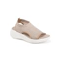 Carlton London Women39s Knitted Slip-On Wedge Sandals