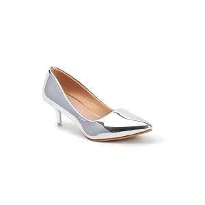 Carlton London Womens Metallic Pointed Toe Kitten