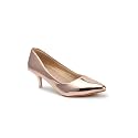 Carlton London Women39s Metallic Pointed Toe Kitten
