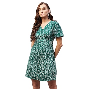Carlton London Womens Rayon A-Line Above The