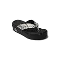 Carlton London women39s Snake Print Flatform Thong