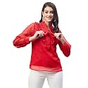 Carlton London Women39s Solid Polyester Blend Regular
