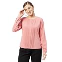 Carlton London Women39s Solid Regular Fit Blouse