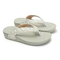 Carlton London women39s Textured Thong Comfort Sandals